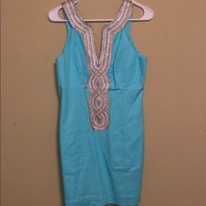 Lilly Pulitzer Valli Shift Serene Blue dress NWT
